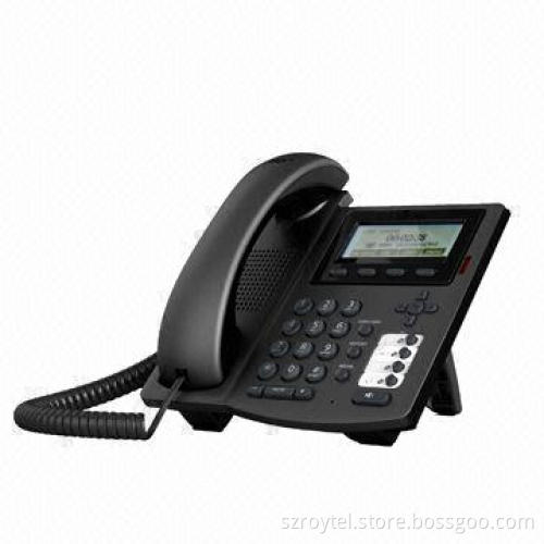 SIP Phone with Caller ID Display and Message Waiting Indication